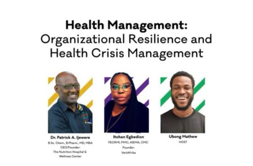 Health Management: Organizational Resilience and Health Crisis