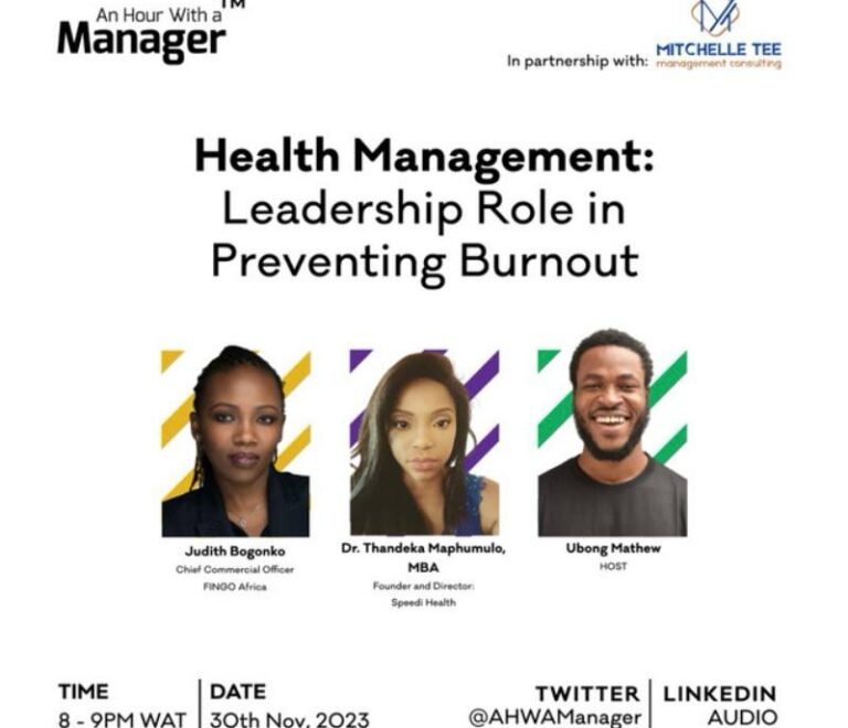 Health Management: Leadership Role in Preventing Burnout